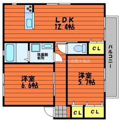 アイ・ヴィラージュの物件間取画像